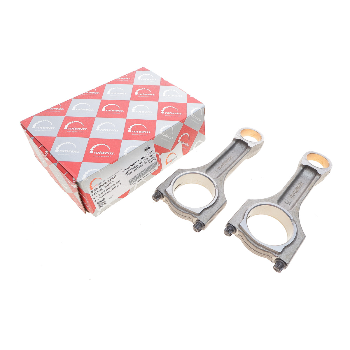 Шатун BMW 3 (E90/F30/F80)/5 (E60/F10)/X5 (F15/F85) 05-18 N47 D20 Rotweiss