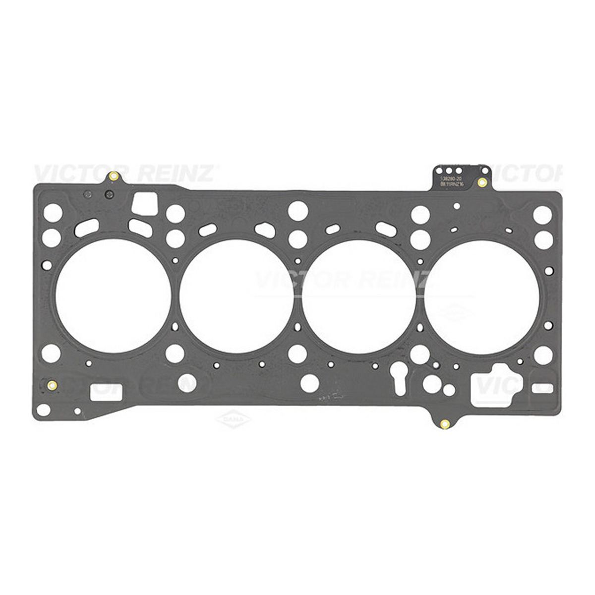 Прокладка ГБЦ VW Caddy 2.0 TDI 15-, Ø82,00mm, 1,71mm, 3 метки REINZ
