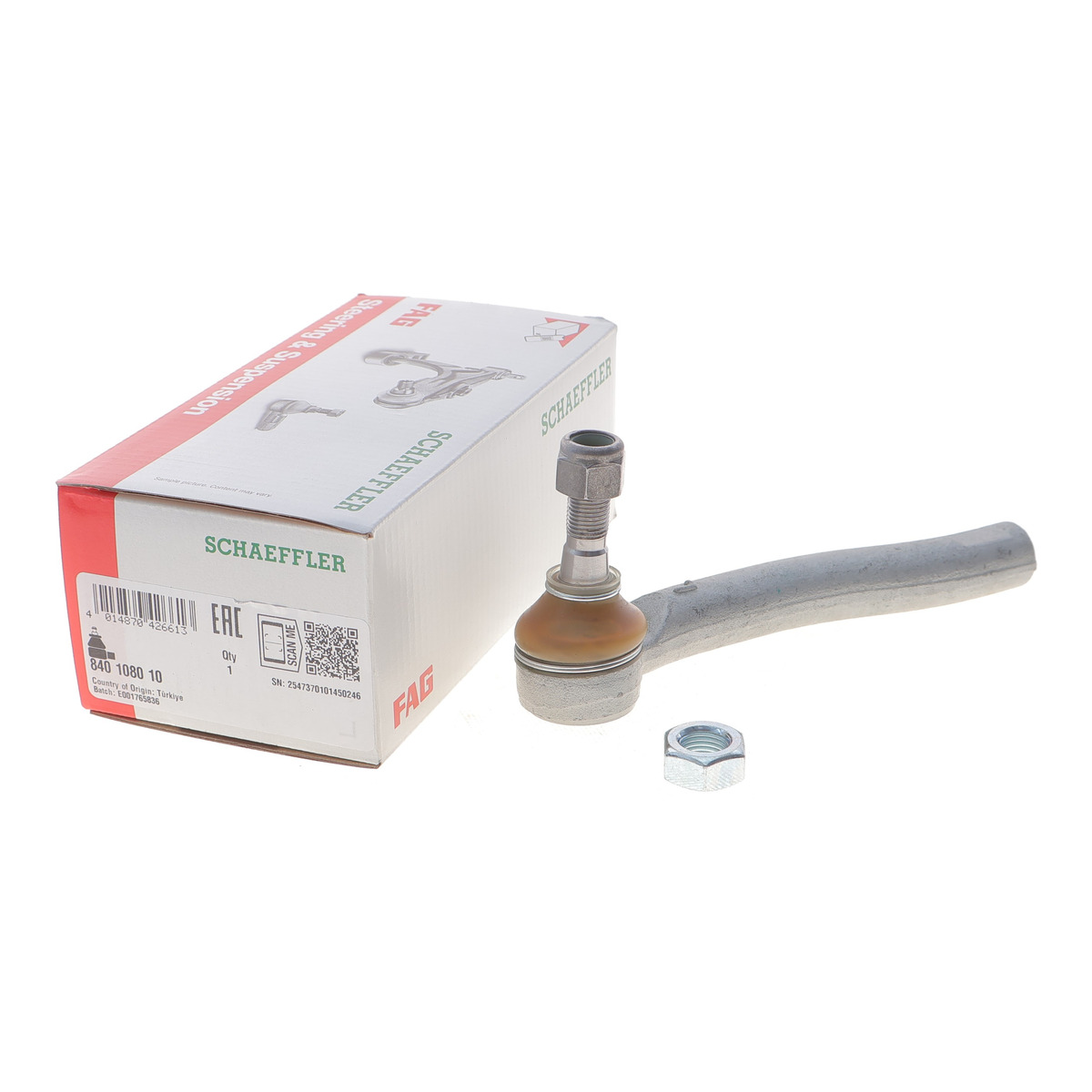 Наконечник тяги рулевой (L) Toyota Corolla 02-07/Yaris 05-