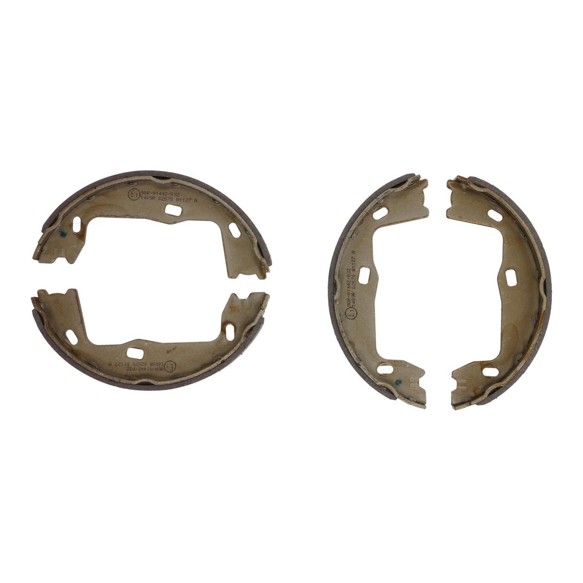 Гальмівна колодка CHEVROLET VECTRA, ZAFIRA, OPEL ADMIRAL A, ASTRA F, ASTRA F CLASSIC, ASTRA G, CALIBRA A, COMMODORE B, KADETT E, MONZA A, OMEGA A, OMEGA B, SENATOR A 1.4-3.6 10.65-07.12
