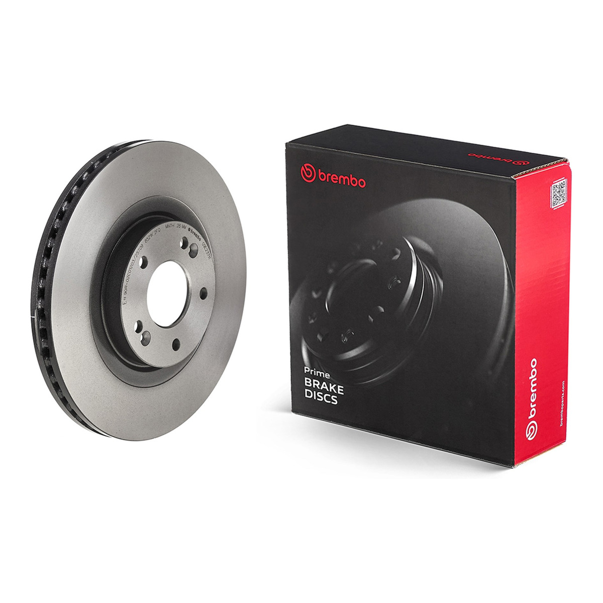 Диск гальмівний KIA SORENTO II (XM) 2.2 2009.09-2016.04 BREMBO (09.E237.11) BREMBO
