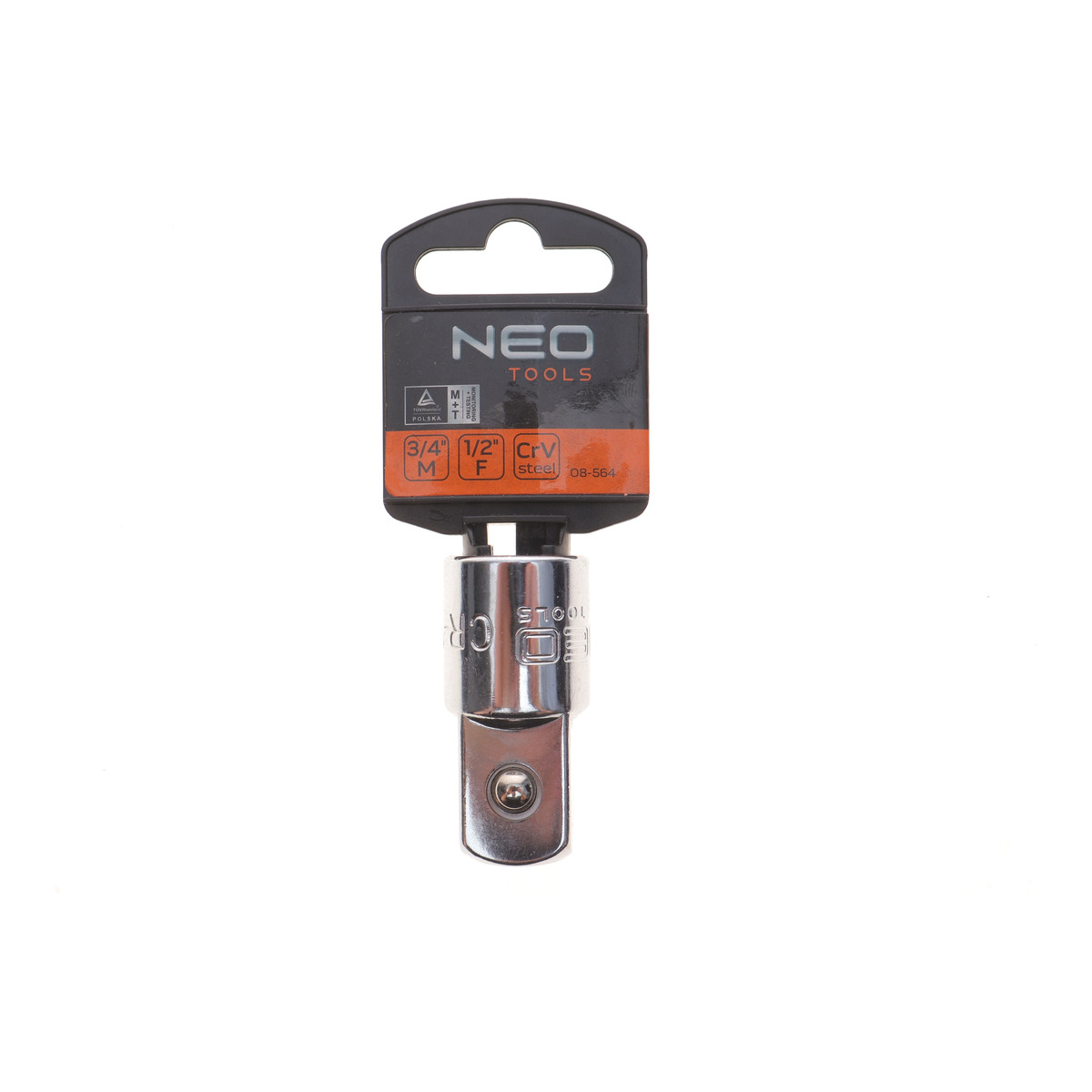 Перехідник 1/2"x3/4" 52 мм NEO Tools