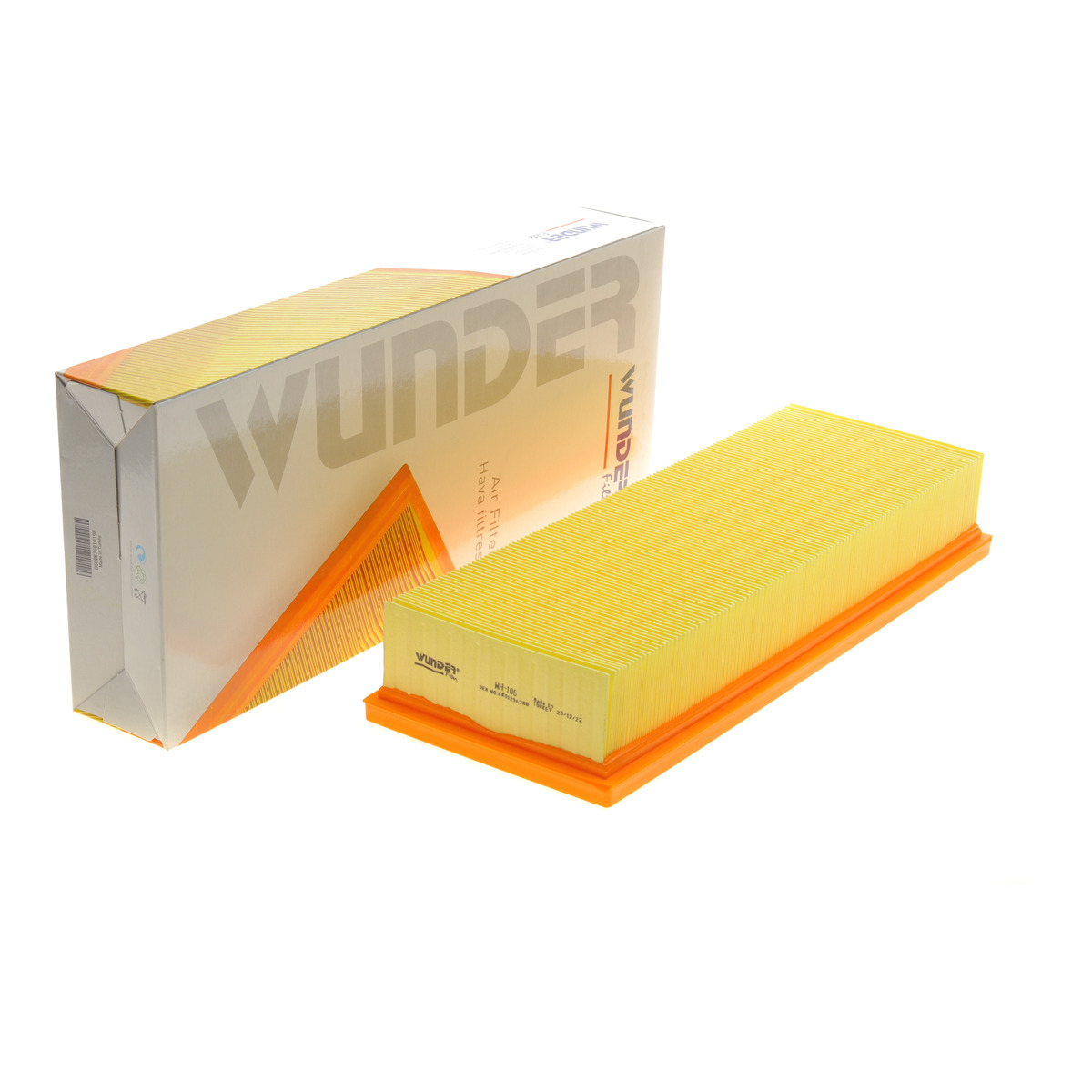 Фільтр повітряний VW Caddy 1.9TDI/SDI -03 Wunder Filter