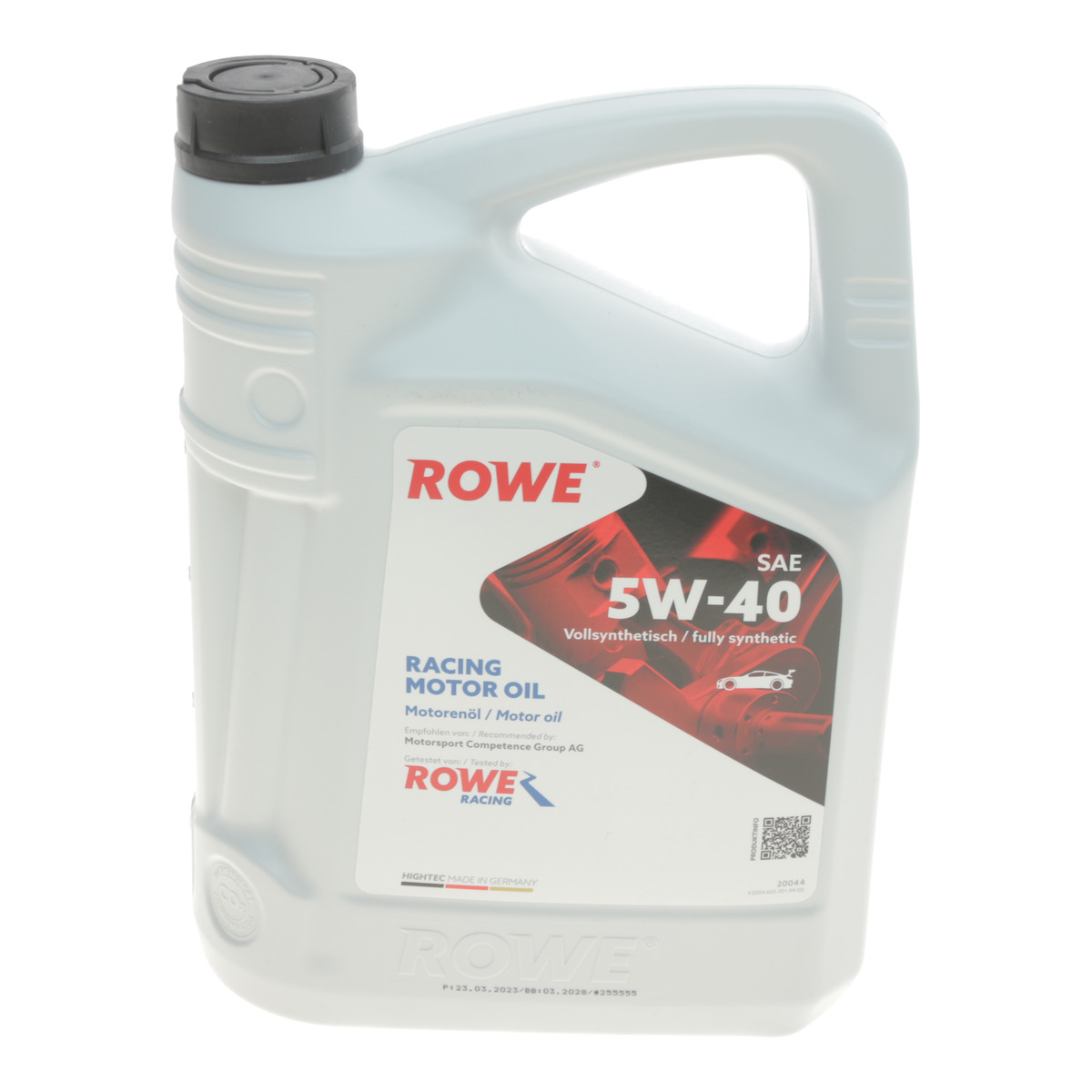 Олива 5W40 HIGHTEC RACING MOTOR OIL (5L) MULTI-ESTER TECHNOLOGY ROWE