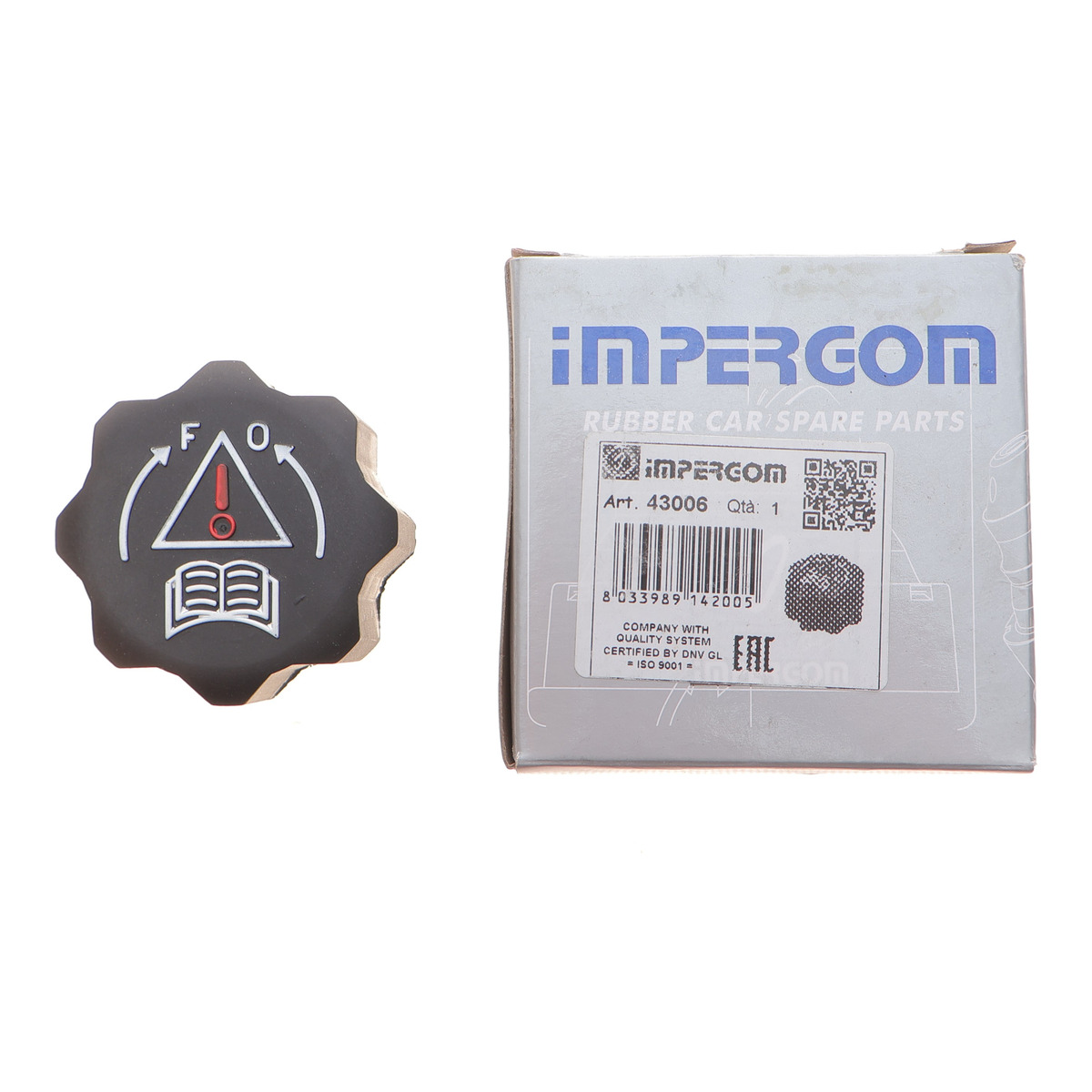Кришка бачка розширювального Citroen Jumpy/Fiat Scudo/Peugeot Expert 1.9-2.0 HDI/JTD 95- Impergom