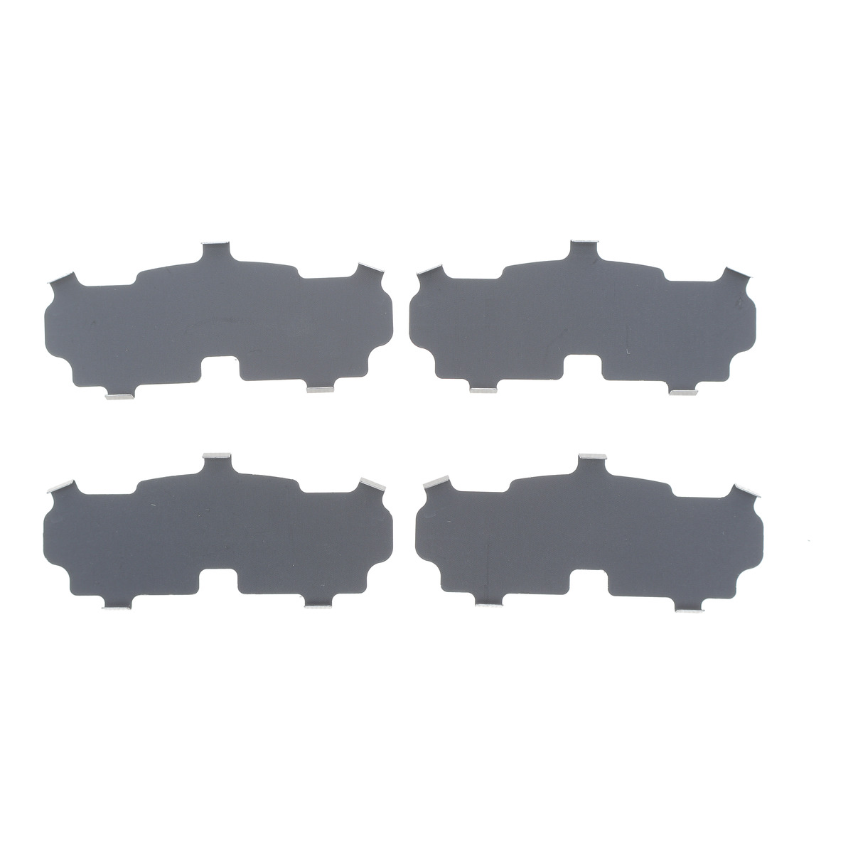Комплект протискрипних пластин (передніх) Mitsubishi L200 05-/Pajero Sport 08- (Tokico) Frenkit
