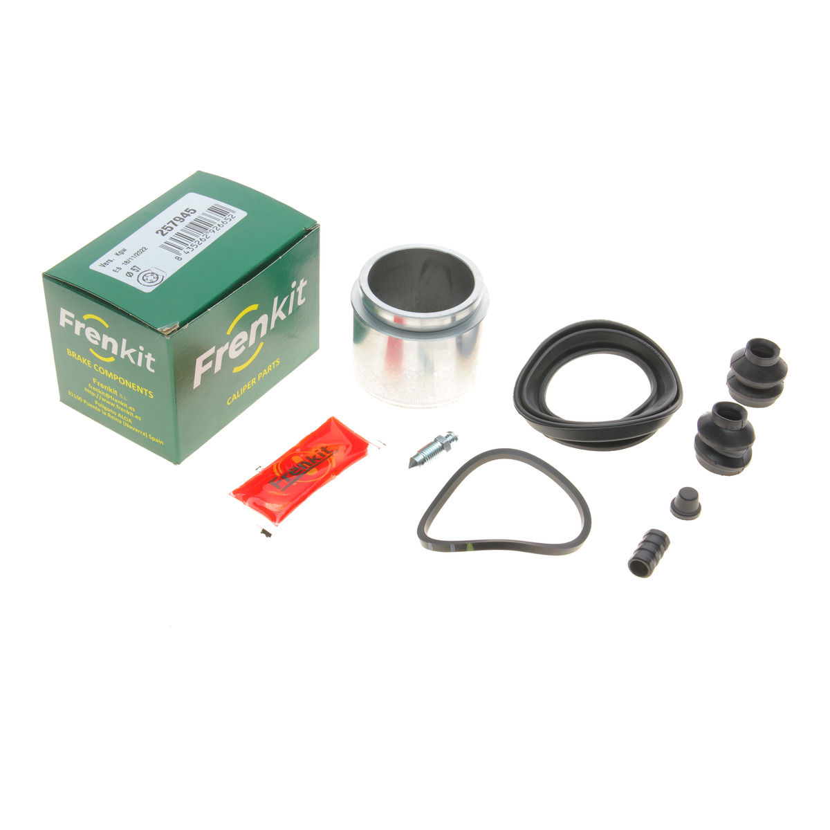 Ремкомплект супорта (переднього) Kia Sportage 2.0 97-03 (d=57mm) (Kpw) (+поршень) Frenkit