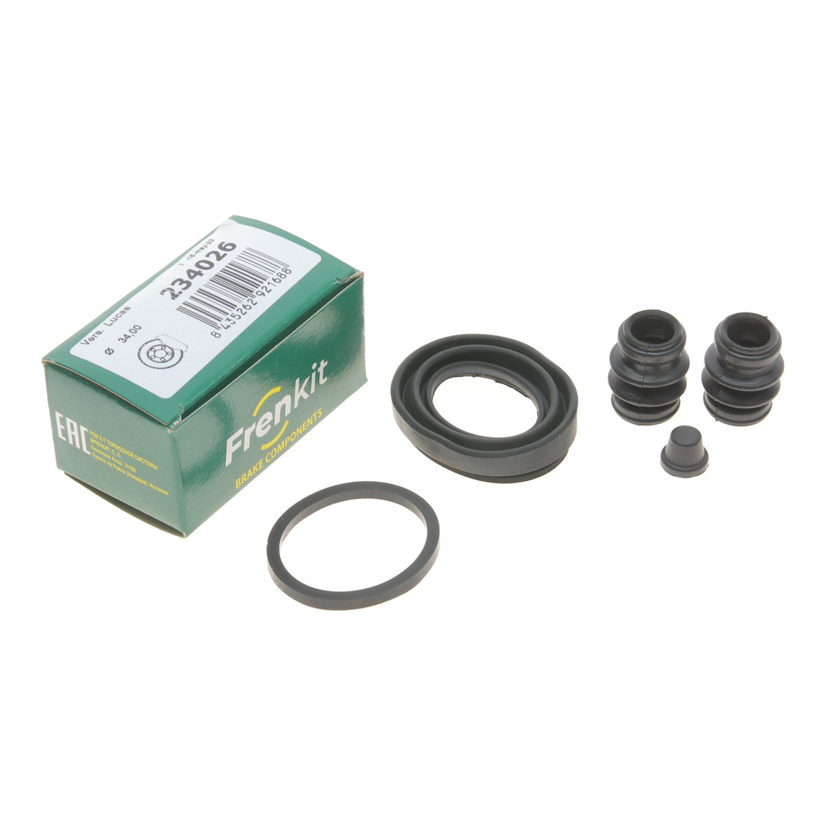 Ремкомплект супорта (заднього) Renault Megane 01- (d=34mm) (Lucas/TRW) Frenkit