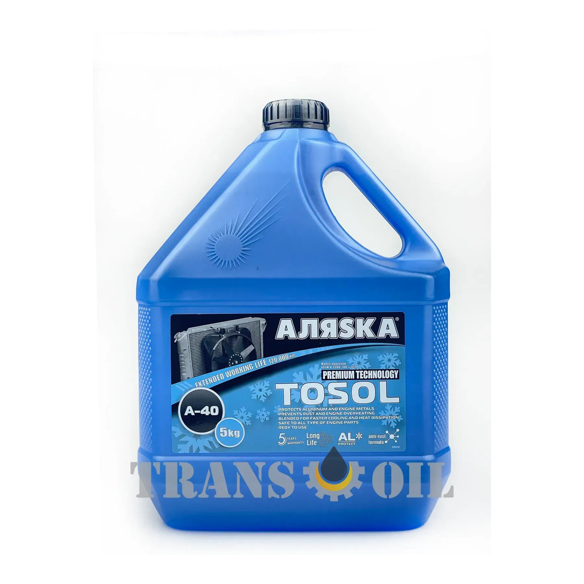 АЛЯSKA Premium Тосол синій-40 5кг