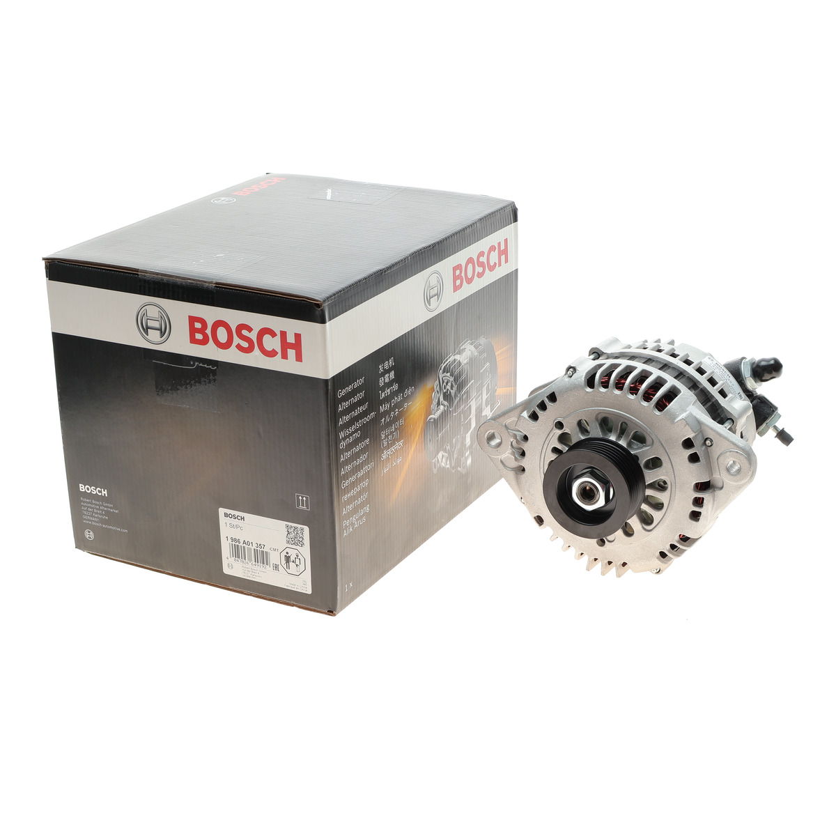Генератор Opel Astra G/Combo/Corsa C 1.7DI/TDI/CDTI 00-09 (14V/100A) (з вакуумним насосом) Bosch