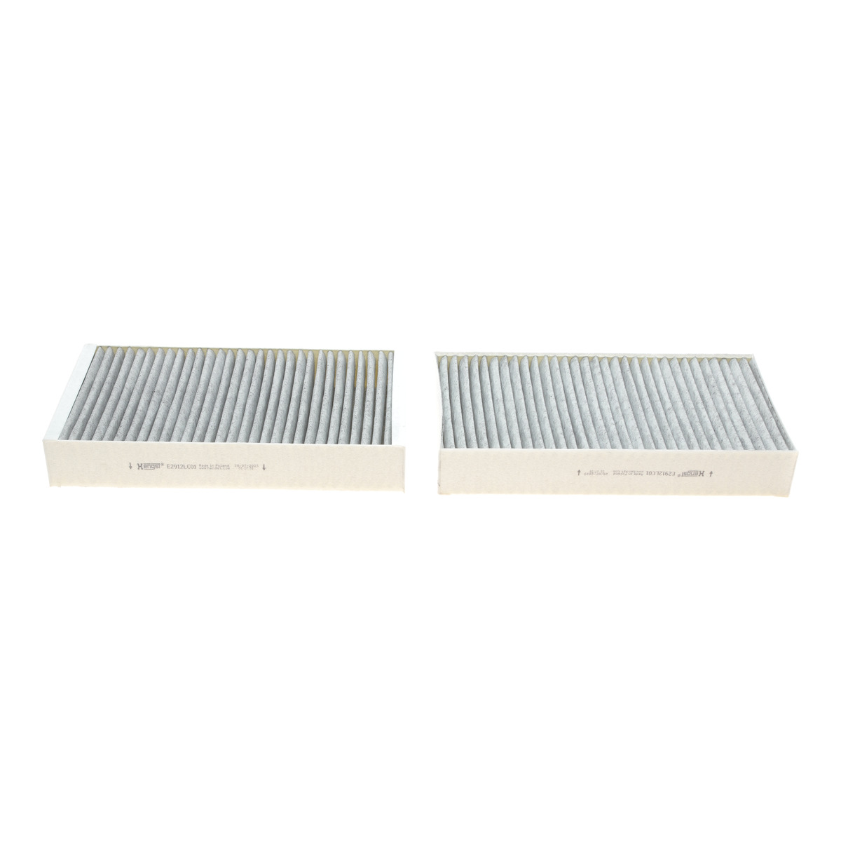 Фільтр салону MB ML-class (W164)/GL-class (X164) 05-12 (вугільний) (к-кт 2шт.) HENGST FILTER