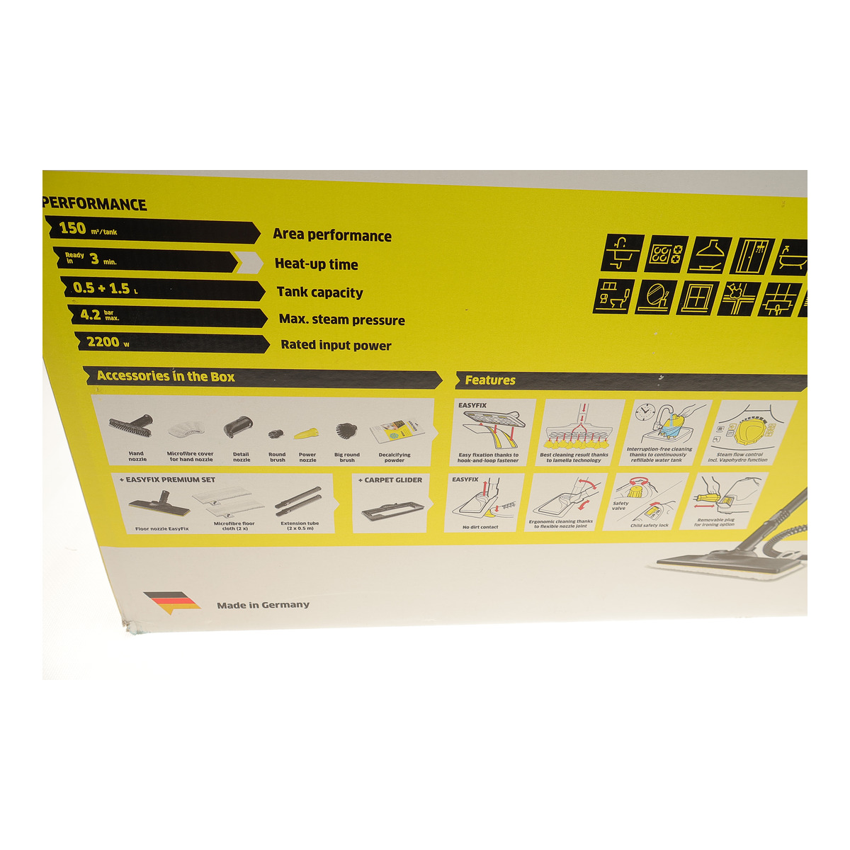 Пароочисник SC 5 EasyFix PREMIUM IRON PLUG (2200Вт) KAERCHER
