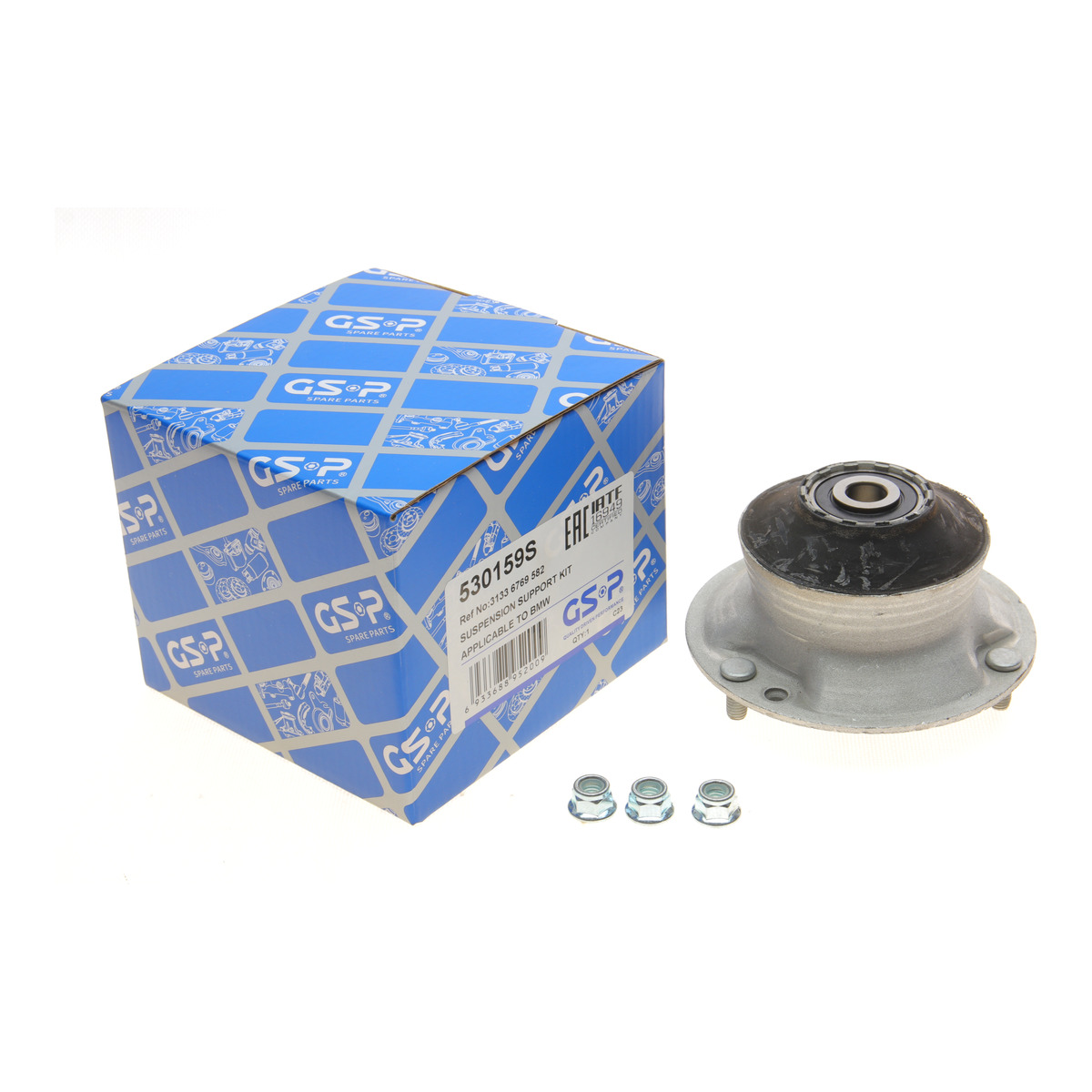 Подушка амортизатора (переднього) BMW 3 (E46/90) 97-11/5 (E39/E60) 96-10 (d=14.2mm) GSP