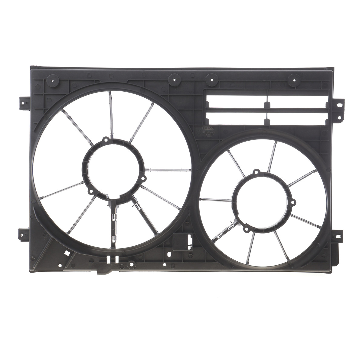 Дифузор радіатора VW Caddy/Audi A1/A3/Skoda Octavia/Superb 1.2-3.6 03- DPA