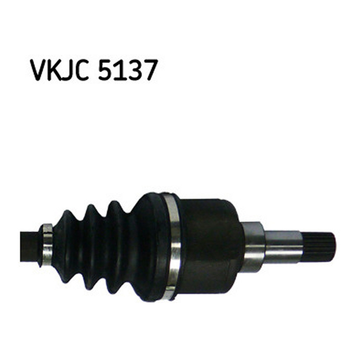 Привідний вал передн лів 58/635мм CITROEN C2, C3 I, C3 II, C3 PLURIEL, DS3, PEUGEOT 1007, 207 1.4-1.6 02.02-