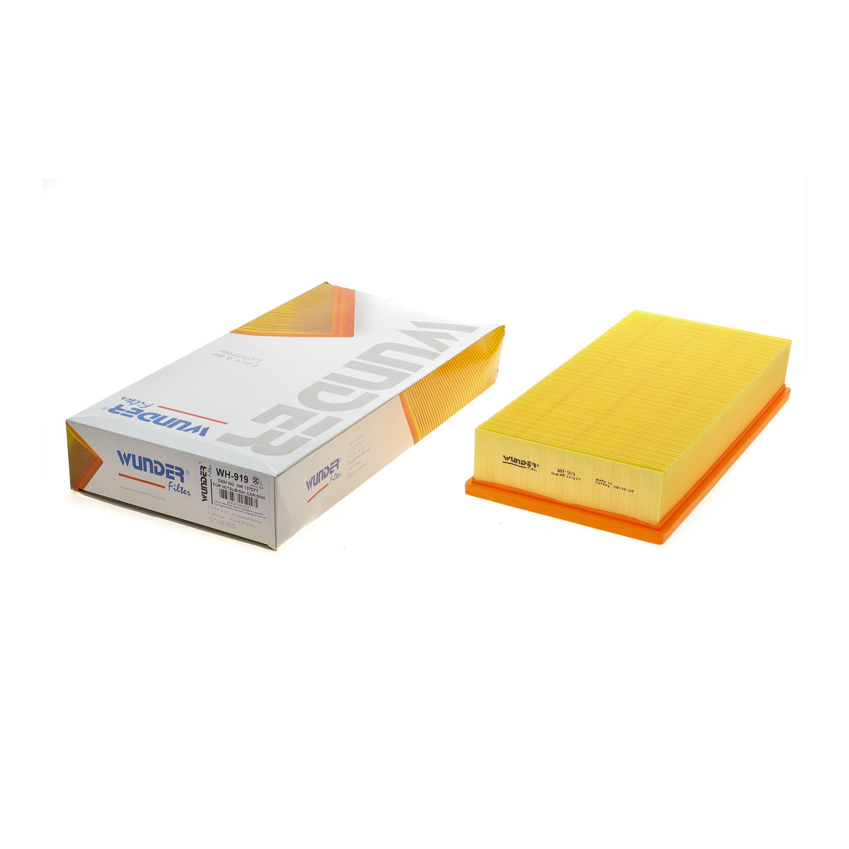 Фільтр повітряний Mitsubishi Carisma/Volvo S40/V40 1.6/1.8 95-06 Wunder Filter