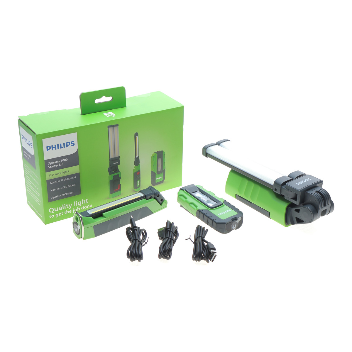 Комплект ліхтариків 3in1 Xperion 3000 Garage Starter-Kit Philips