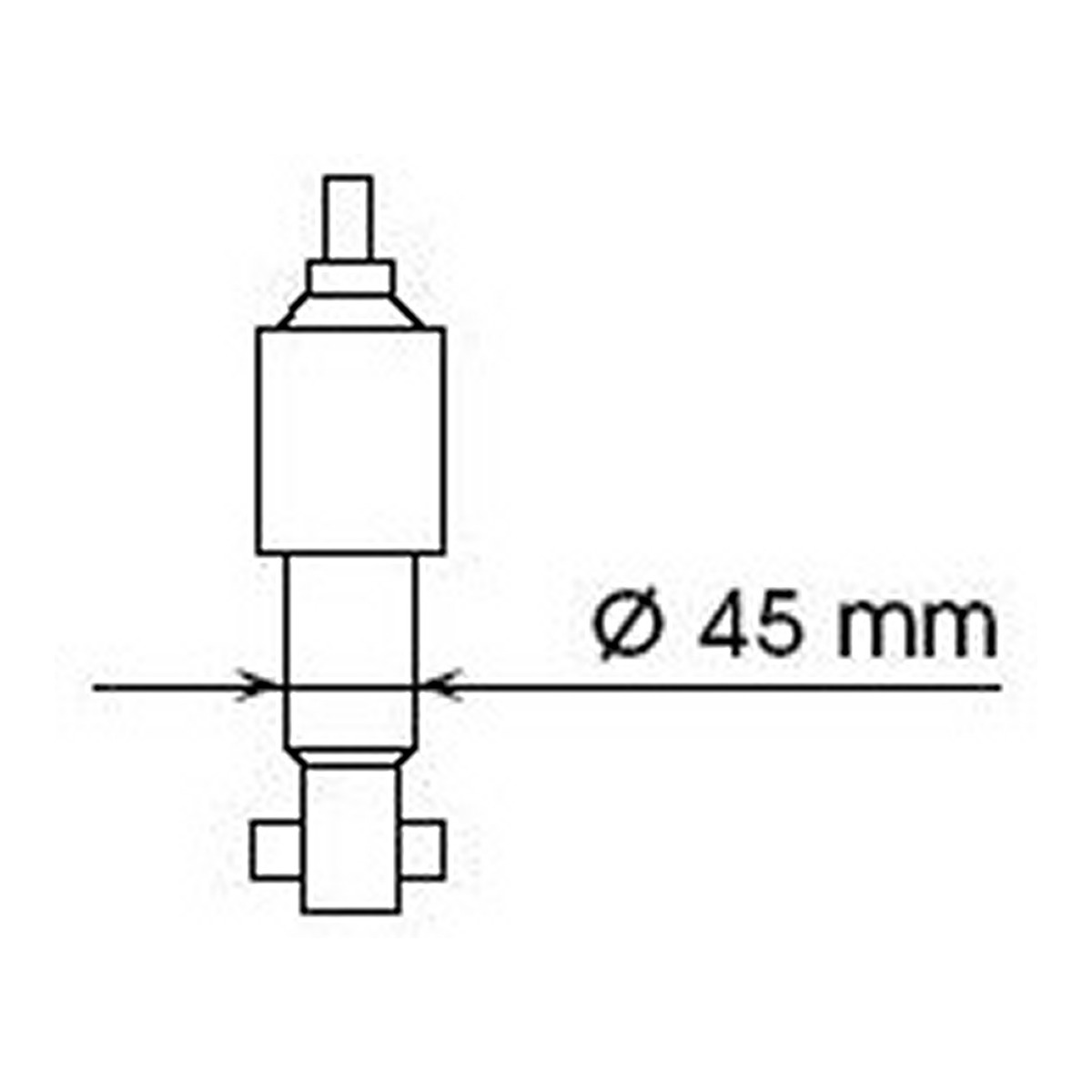 Амортизатор масляний NISSAN TERRANO I/ II (WD21, R20) 88-93- KYB (444102) KYB Industry