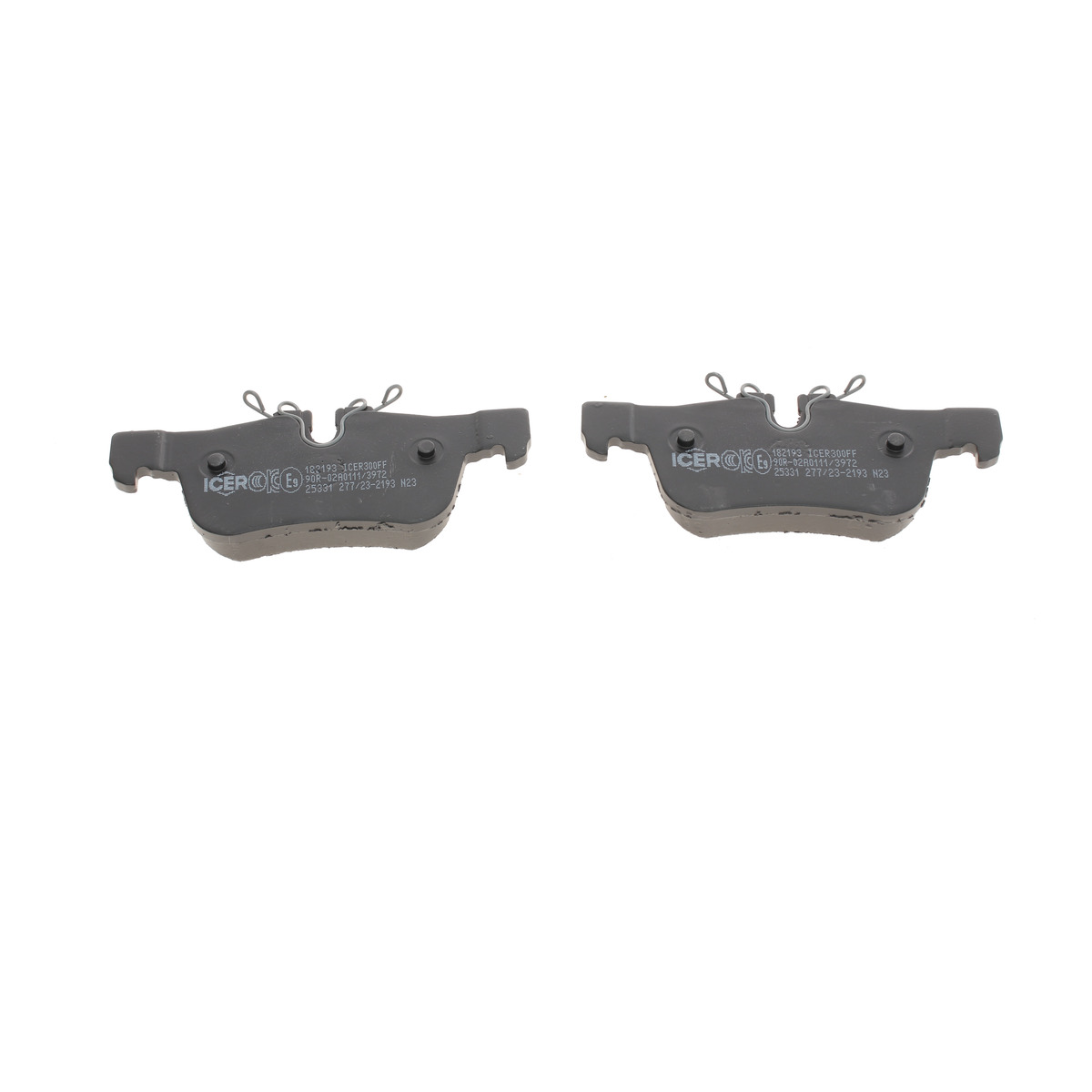 Колодки гальмівні (задні) BMW 1 (F52/F40)/X2 (F39) 17-/2 (F44-F46)/i3 (I01) 13-/X1 (F48)/Mini 14- Icer