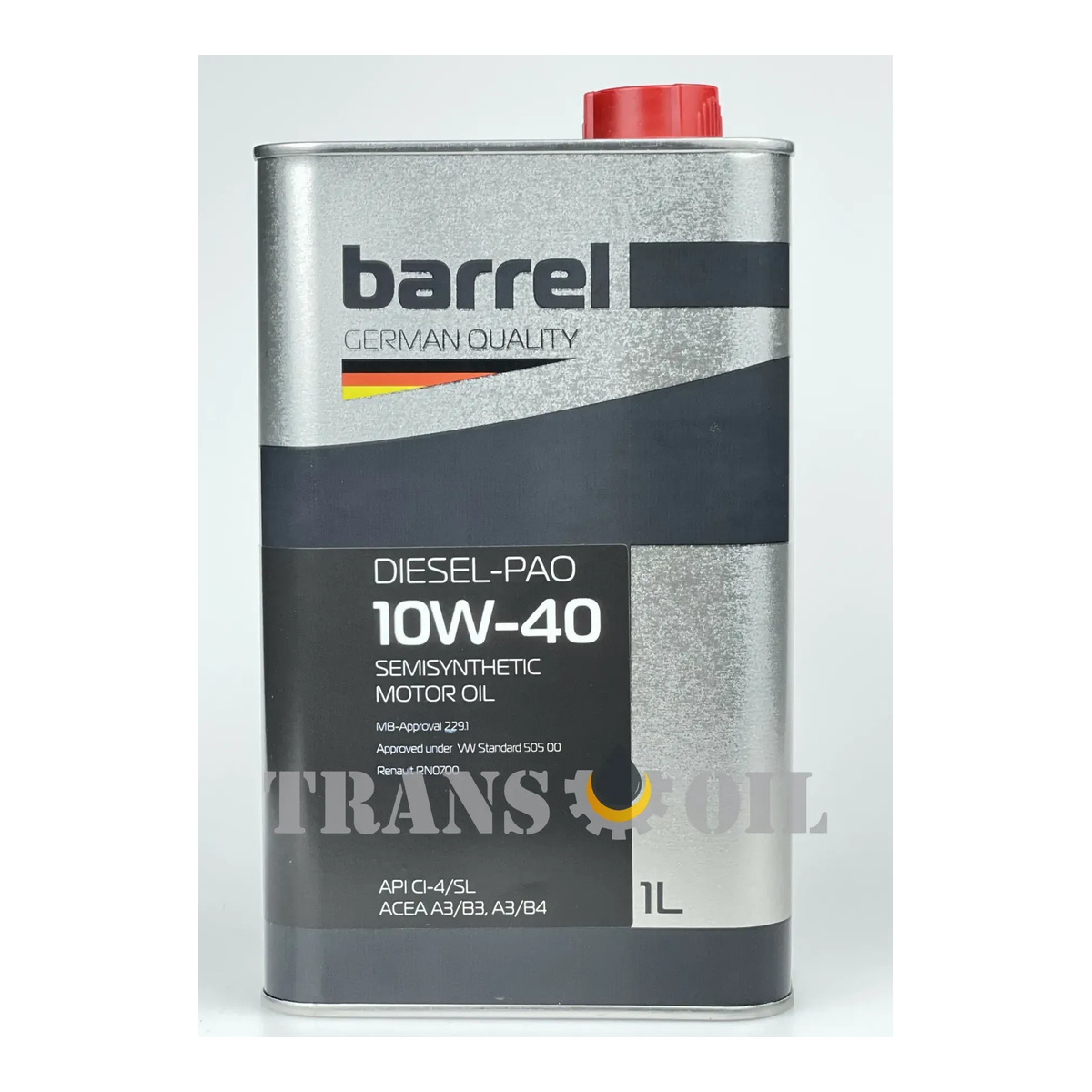 Олива моторна Barrel Diesel-Pao 10W-40 1л.