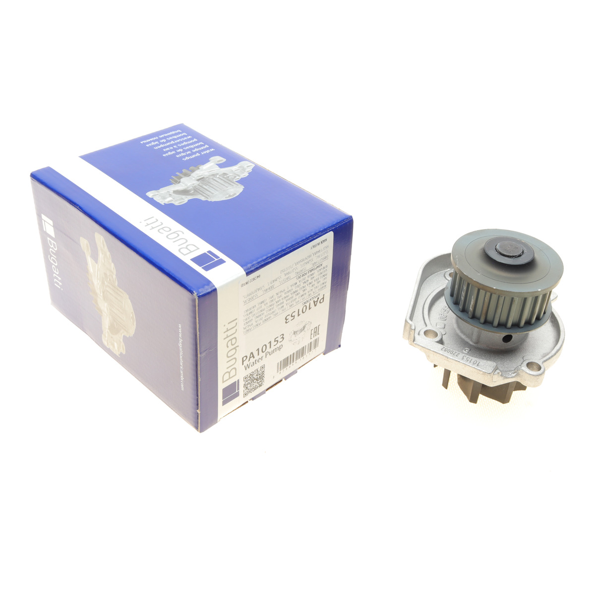 Помпа води Fiat Doblo/Panda/Punto 1.4 05-/Opel Combo 1.4 12-/Ford Ka 1.2 08-16 Bugatti