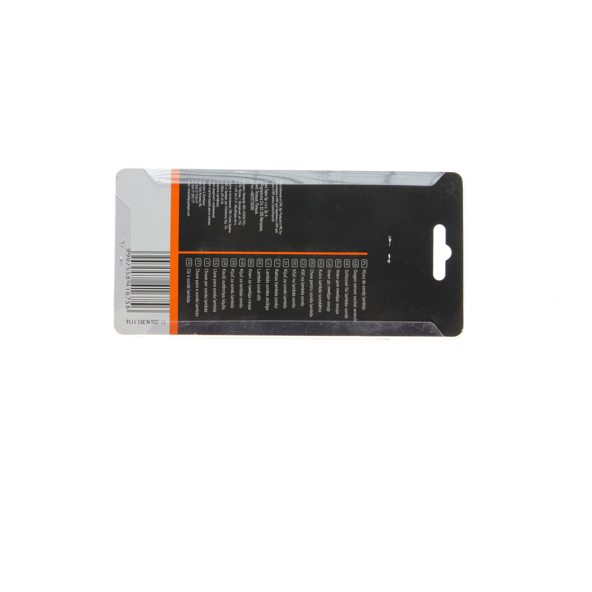 Гoлoвкa для зняття дaтчикa киcню (лямбдa зoндa) d=22/3/8"/L=90mm NEO Tools фото 2