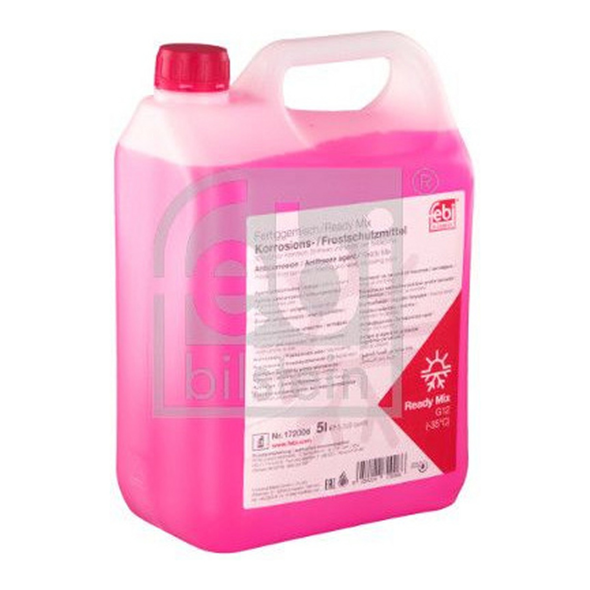 Антифриз (красный) G12 Readymix (-35°C готовый к применению) (5L)