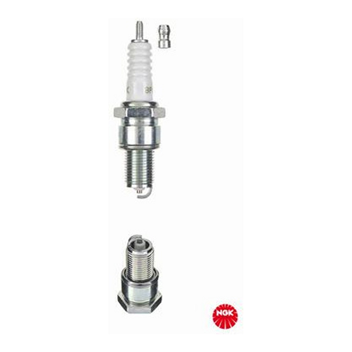 Свічка запалювання Alfa Romeo/Audi/Isuzu/Lancia/Land Rover/Mitsubishi/Subaru (V-Line 4) (BP6E) NGK фото 2