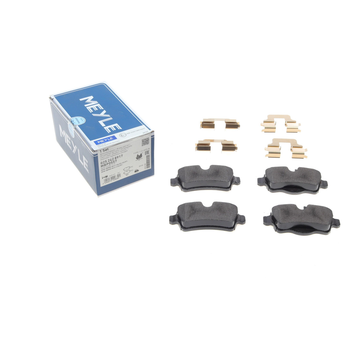 Колодки тормозные (задние) Mini (R50/R53/R56)/Roadster (R59)/Clubman (R55) 06-06