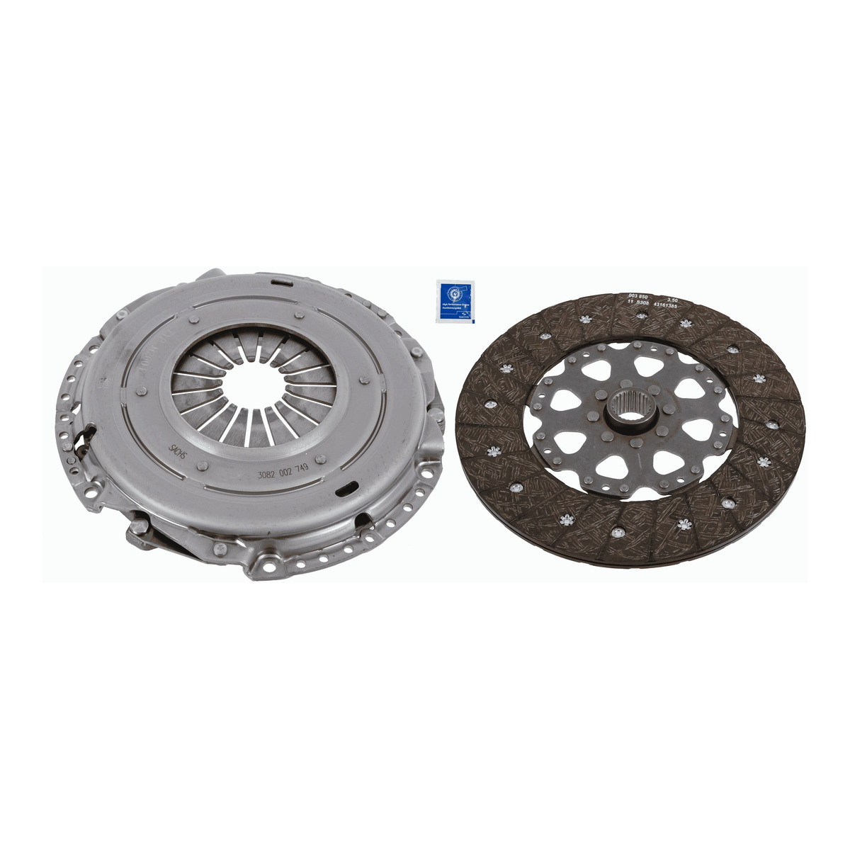 Комплект зчеплення MB Sprinter (W907/W910) 2.2/3.0 CDI (OM651/OM642) 18- (d=260mm) (z=26) SACHS