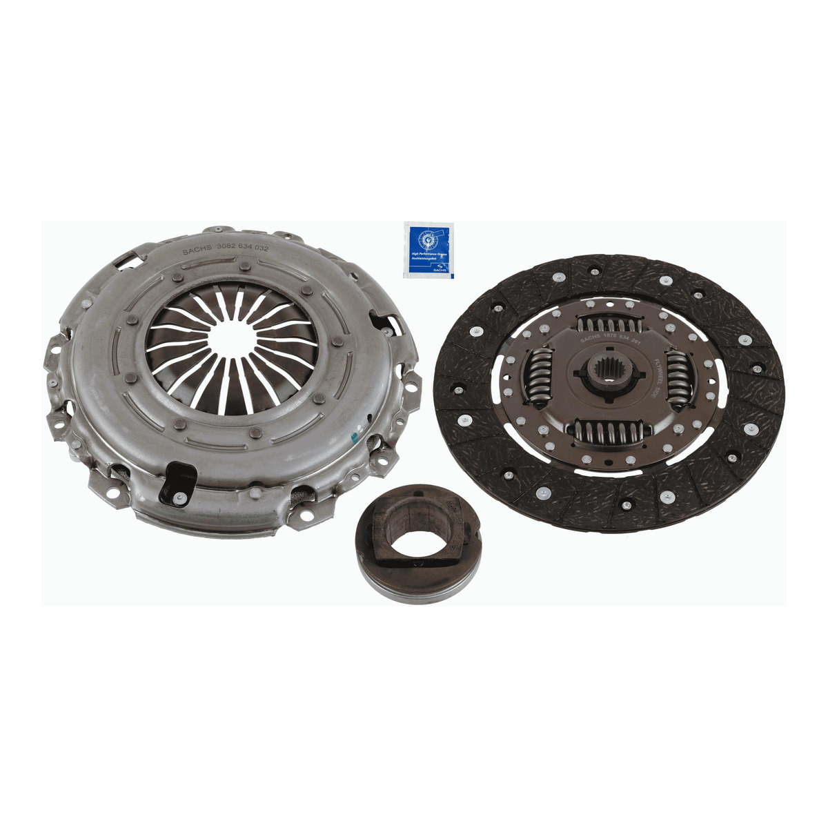 Комплект зчеплення Fiat Scudo 2.0 JTD 69kw 00-06 (d=228mm) (z=18) (+вижимний) SACHS