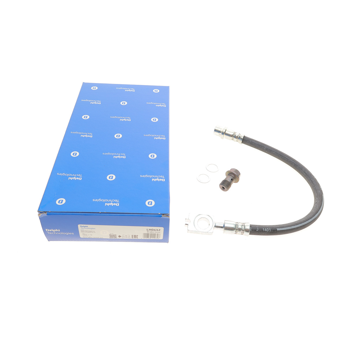 Шланг тормозной (задний) Audi A6/VW Passat 97-05 (343mm)