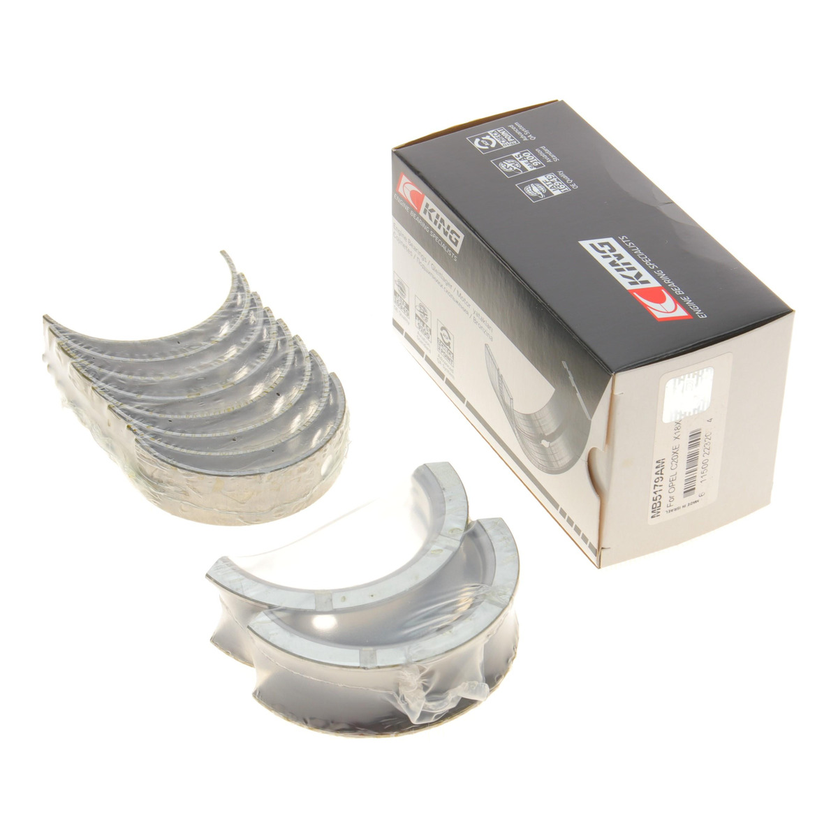 Вкладиші корінні Opel Vectra 1.8-2.0i 95-03/Daewoo Nubira 2.0i 97- (STD) King