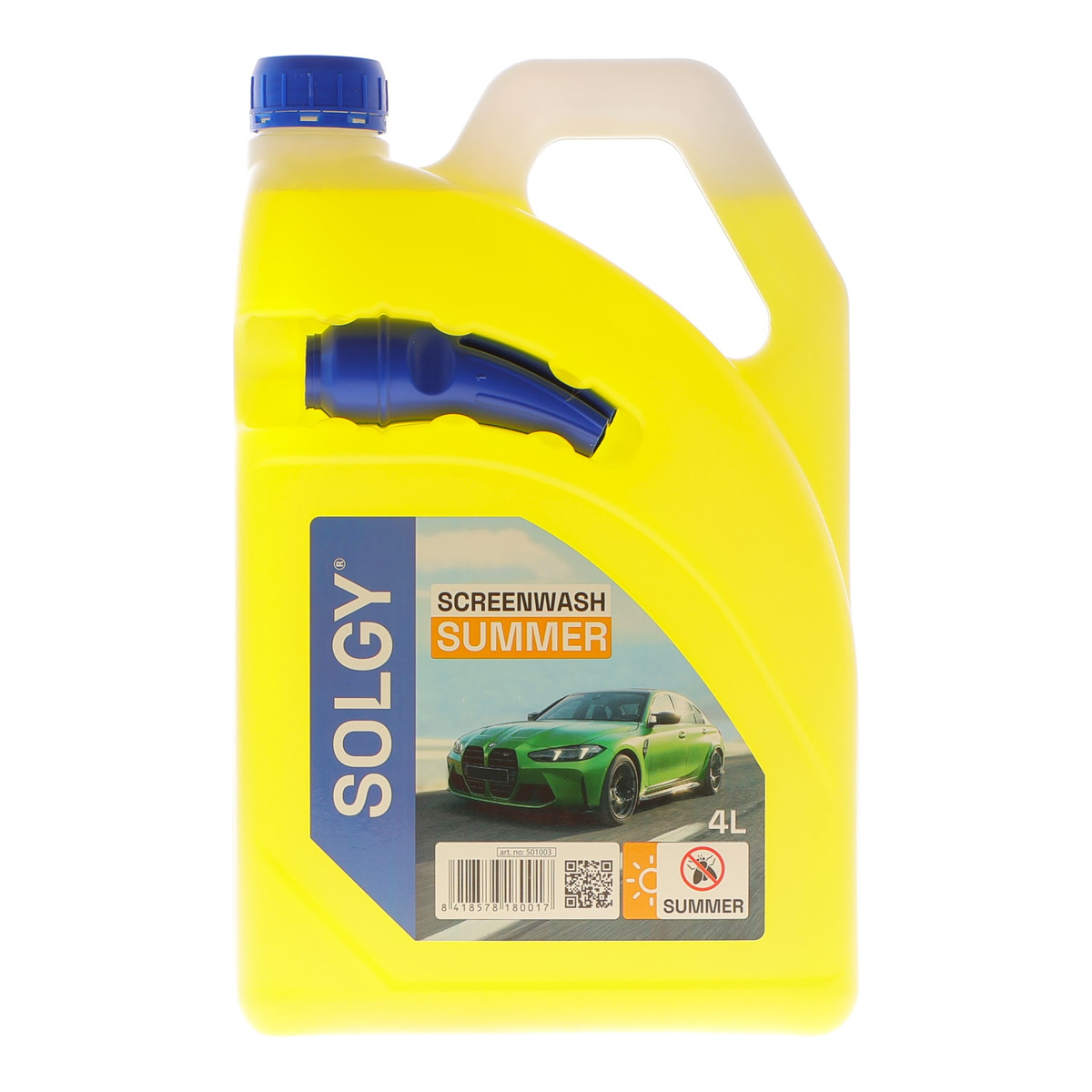 Омивач скла літо (4L) Антимошка Solgy