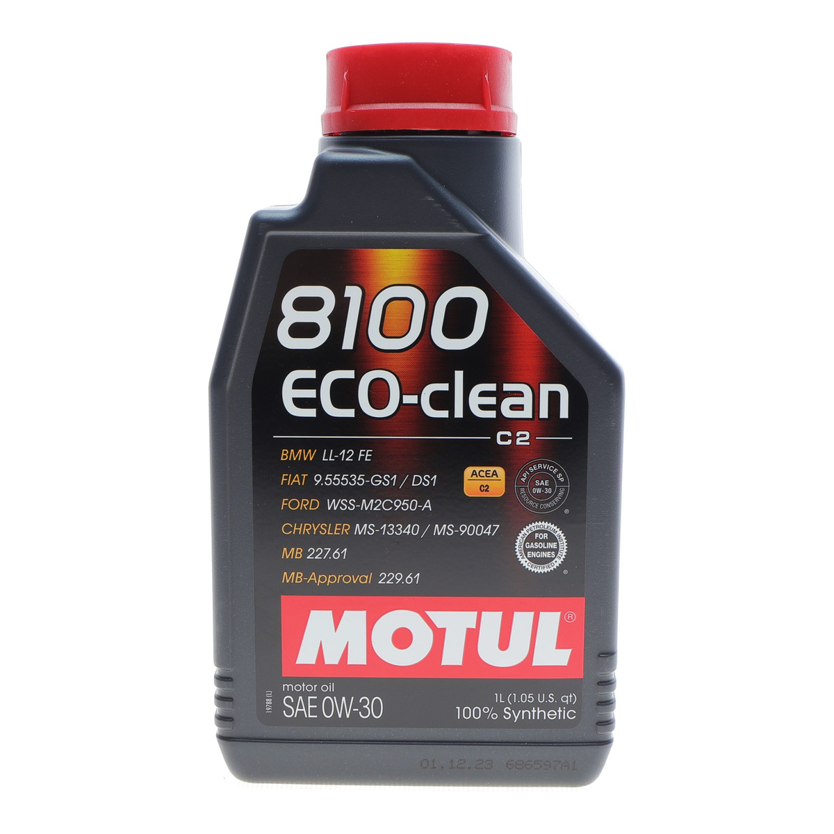 Масло 0W30 ECO-Clean 8100 (1L) (Toyota/Honda/Subaru) 102888