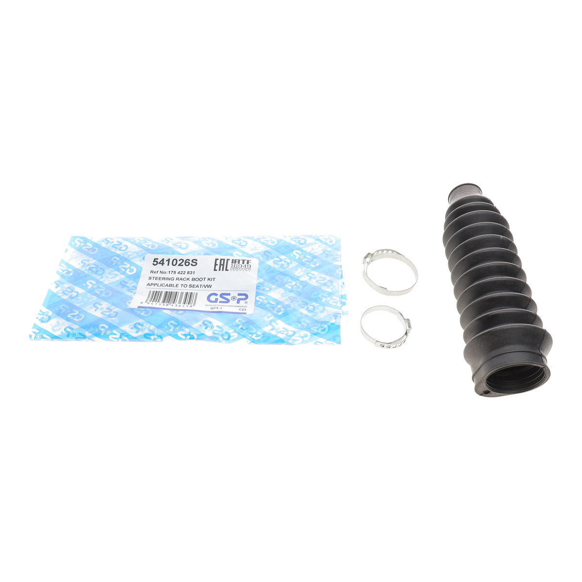 Пильник рейки рульової VW Caddy II 95-03 (к-кт)(L=213mm) GSP