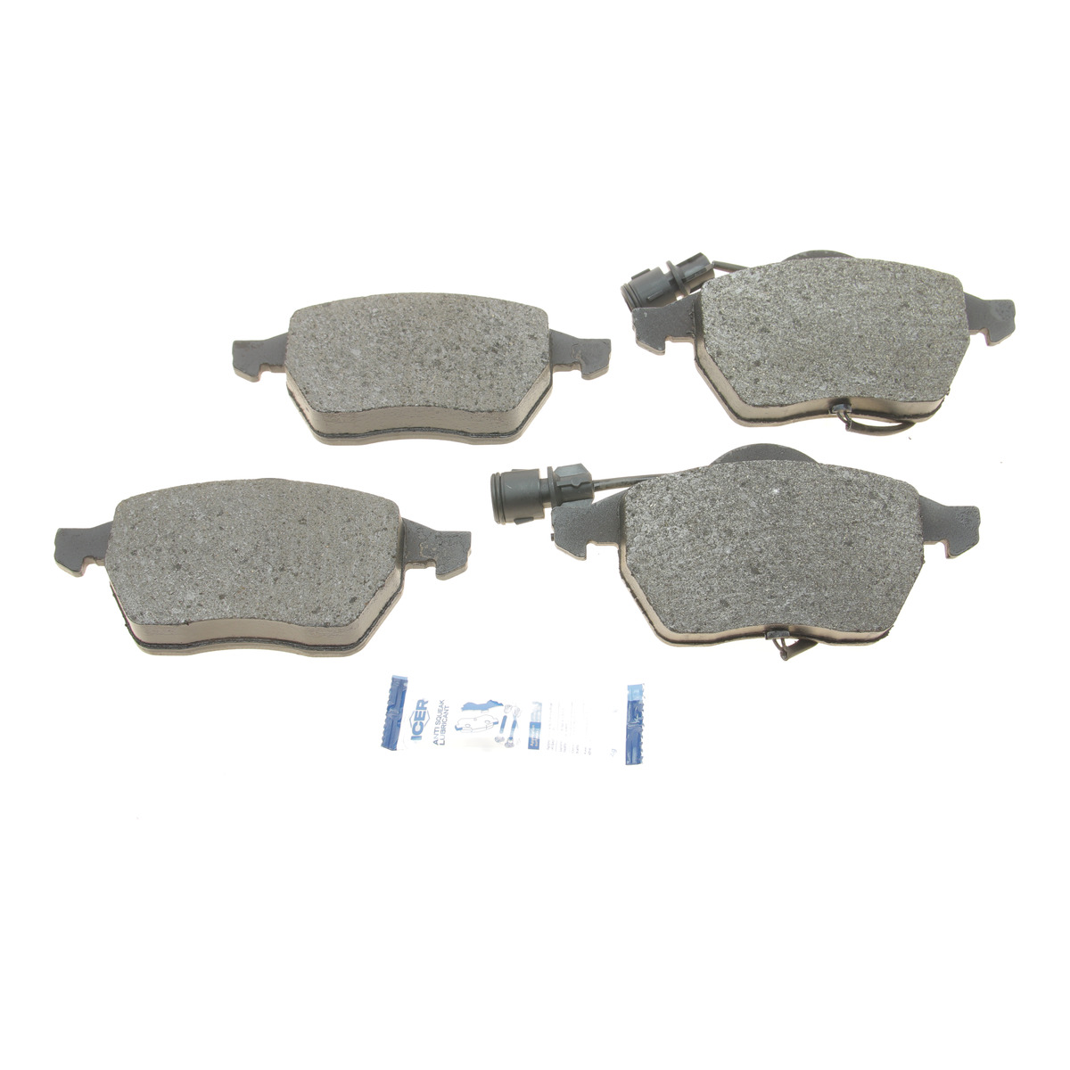 Колодки гальмівні (передні) Audi 100 90-94/Audi A6 94-97 (+датчики) Icer