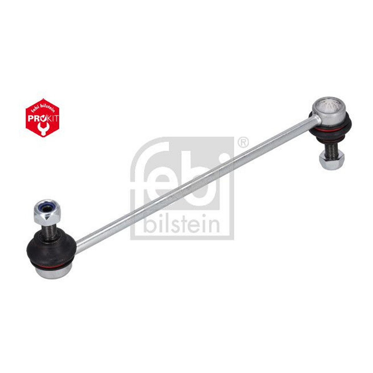 Тяга стабілізатора (переднього) Nissan Micra 1.4/1.6 03- (L=248 мм) Febi Bilstein фото 2