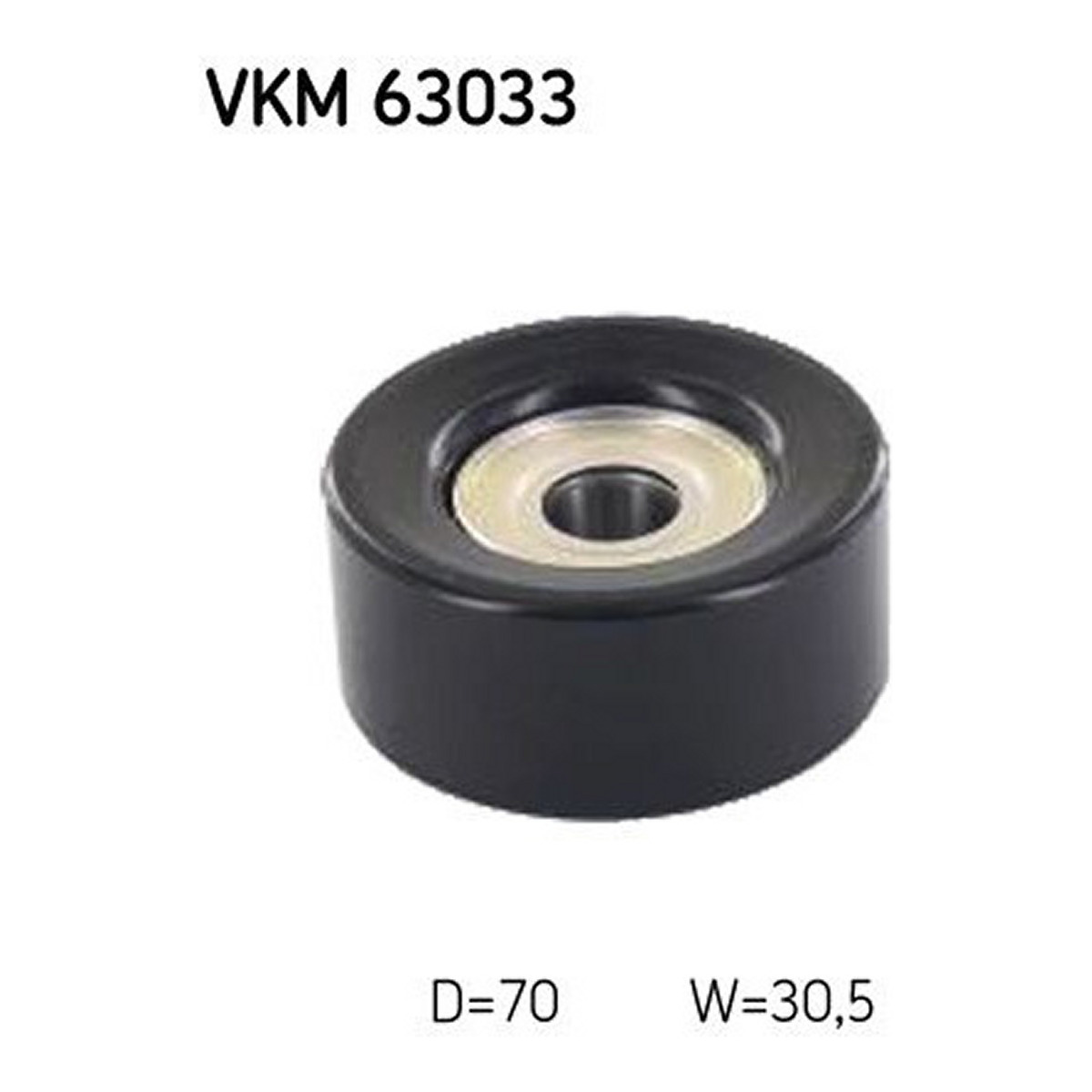 Ролик генератора Honda Accord/Civic 2.0i 05- (70x30.5) SKF фото 4