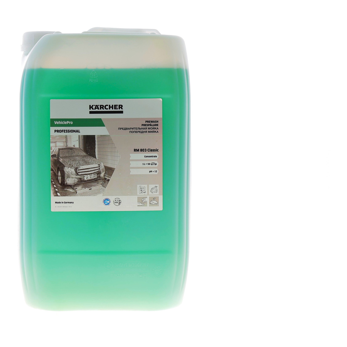 Засіб для попереднього очищення VehiclePro RM 803 Classic (20L) (олійних та жирових забруднень) KAERCHER