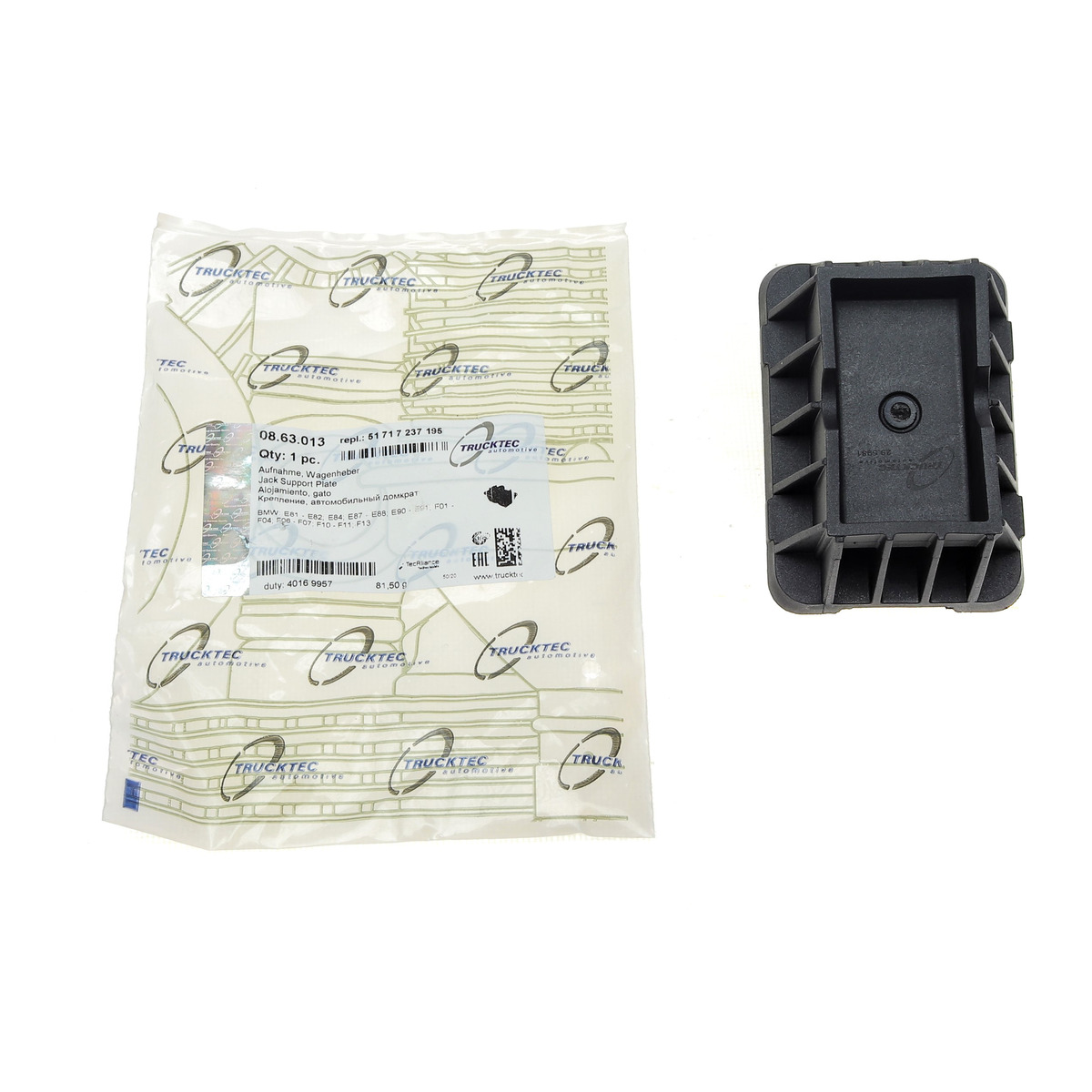 Подушка піддомкратна BMW 3 (E90/E91)/5 (F10)/7 (F01/02/03/04) 03- TRUCKTEC Automotive