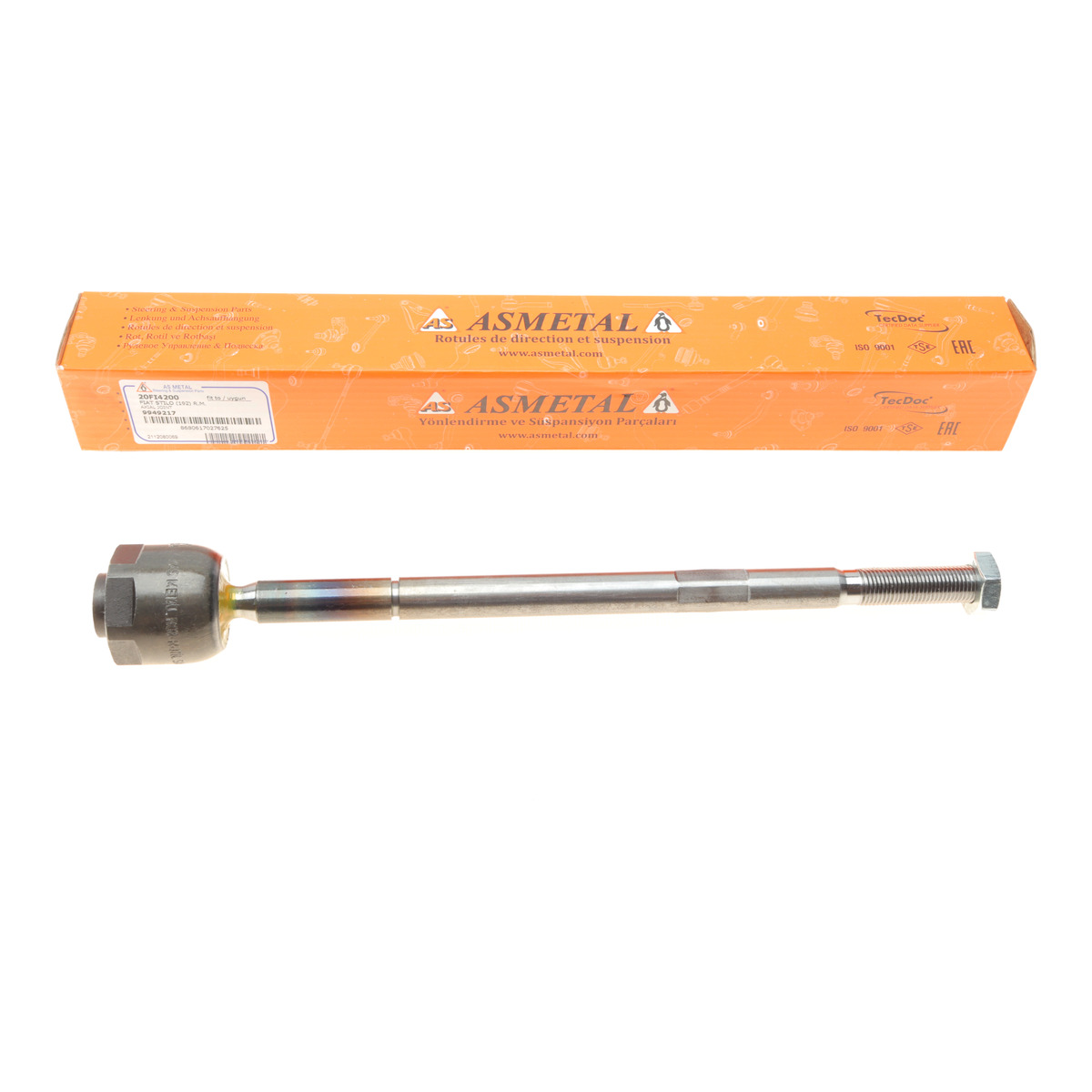 Тяга керма Fiat Bravo II 06-14/Stilo 01-08/Lancia Delta III 08-14 (L=317.5mm) ASMETAL