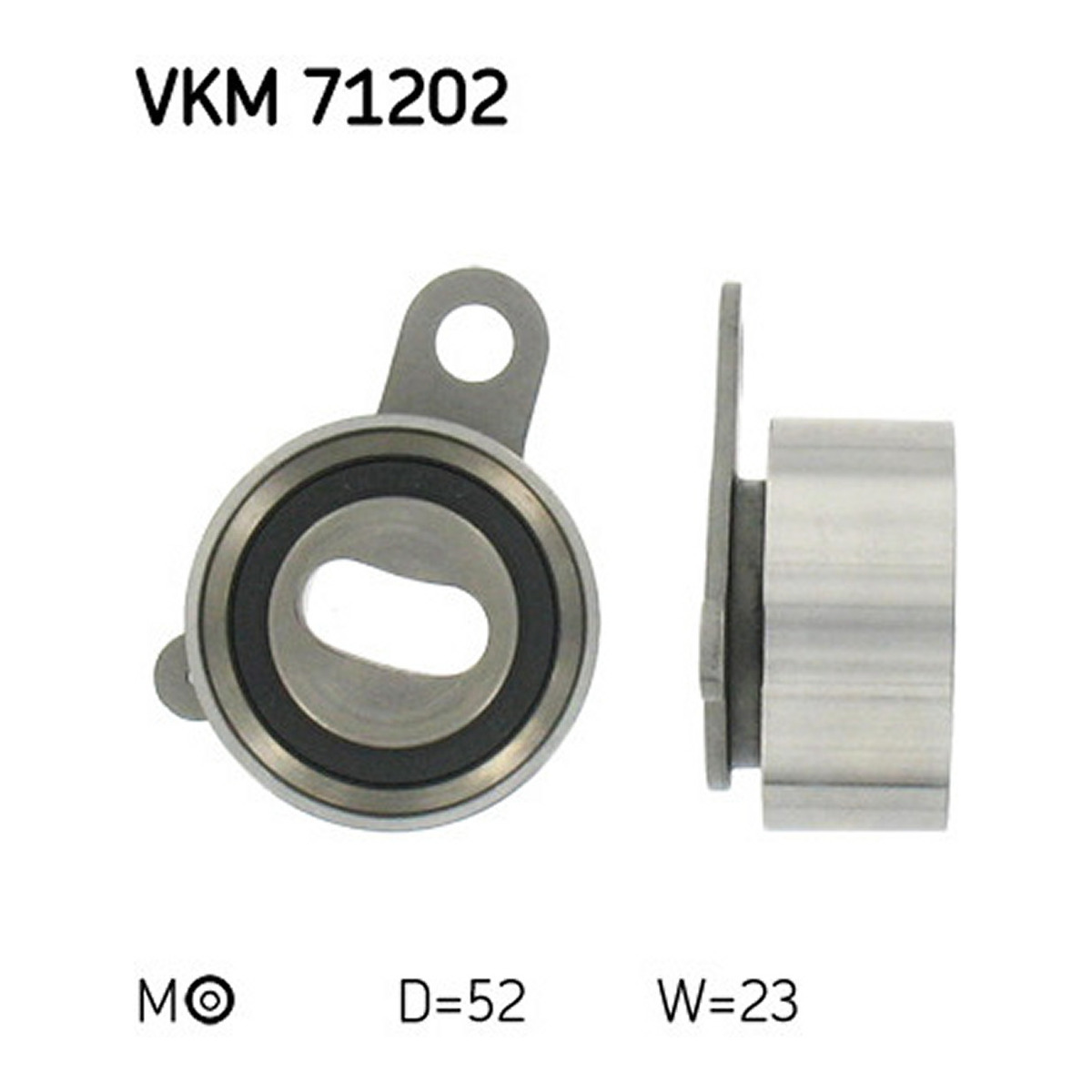 Натягуючий ролик ременя ГРМ DAIHATSU CHARMANT, TOYOTA CARINA IV, CARINA V, CELICA, COROLLA, CORONA, TERCEL 1.3/1.5/1.6 03.79-10.95