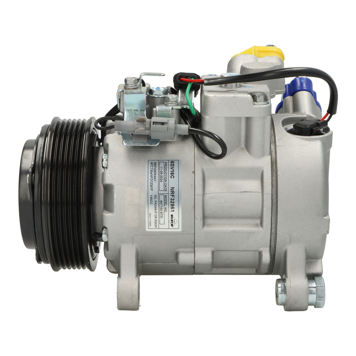 Компресор кондиціонера BMW 3 (F30/F80)/5 (F10//F11)/7 (F01/F02/F03) 2.0i/3.0D 08-18 NRF