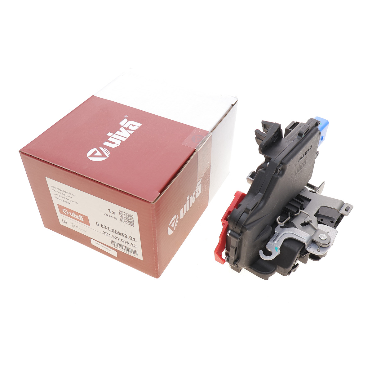 Замок дверей (передніх/R) VW Caddy/Golf/Touran/Touareg/Skoda Octavia 03-15 VIKA