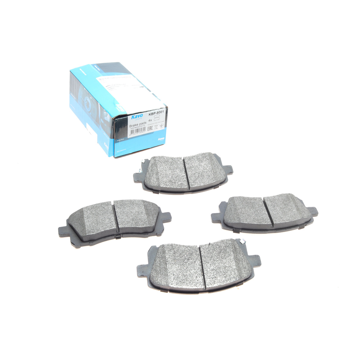 Колодки гальмівні (передні) Subaru Forester/Outback 97-03/Impreza 92-/Legacy 89-03 KAVO PARTS
