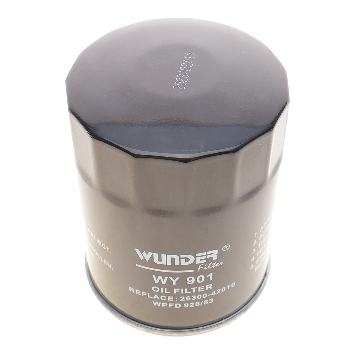 Фільтр масляний Mitsubishi Galant/Lancer 1.8D/TD/2.0D Wunder Filter