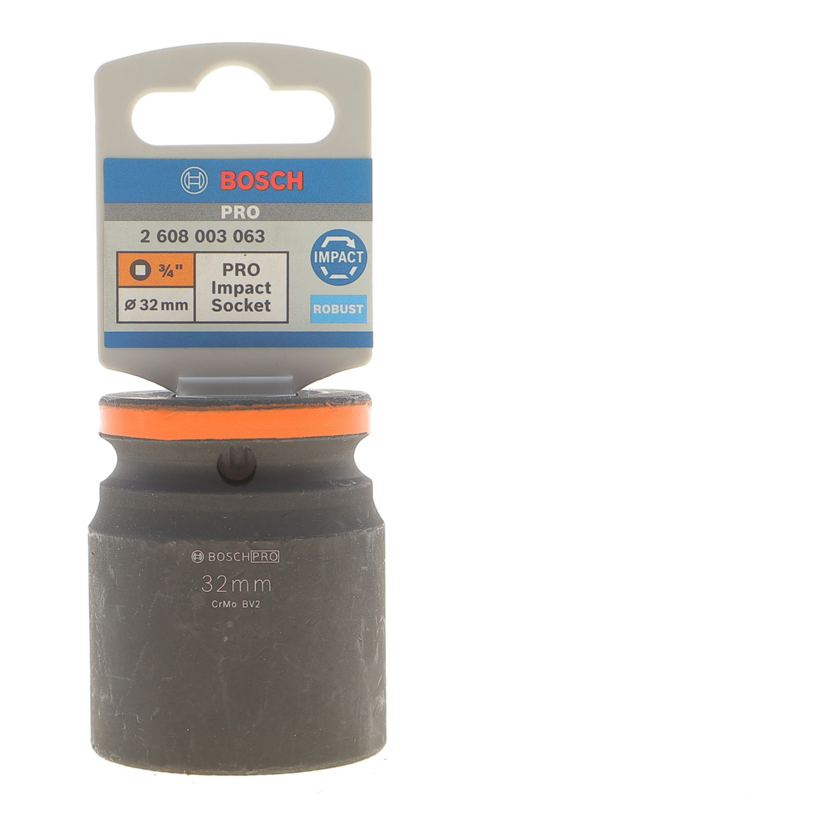 Головка торцева ударна PRO 3/4" 32 мм Bosch