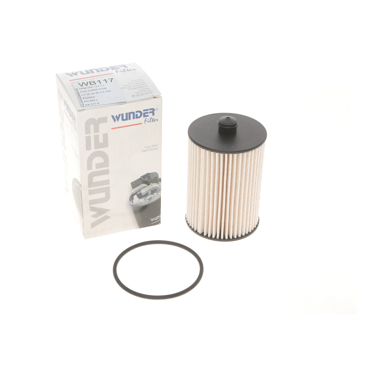Фільтр паливний VW LT 2.8 TDI (116kw) Wunder Filter