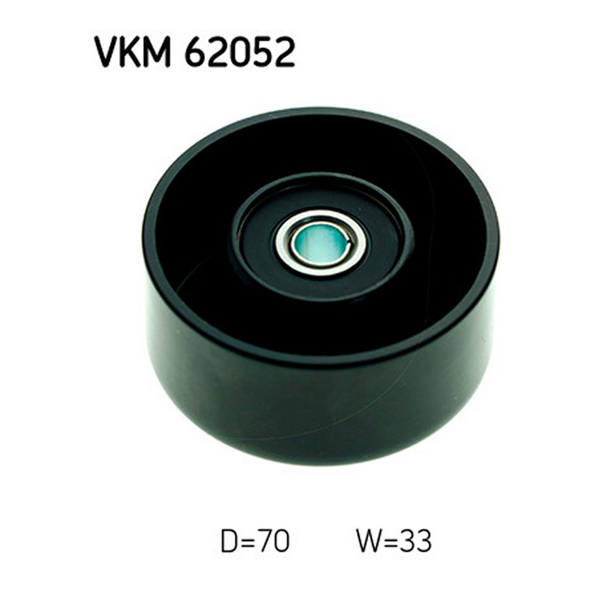 Ролик генератора Nissan NP300/NT400/Pathfinder 2.5D 05- (паразитний) (70x33) SKF